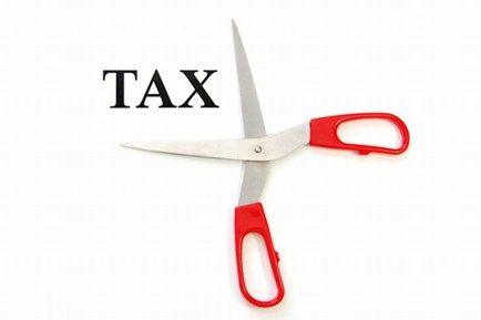 cut taxes july 2014